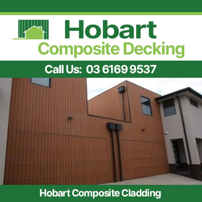 Durable composite exterior cladding with timber look finish in Hobart